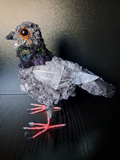 Plush pigeon
