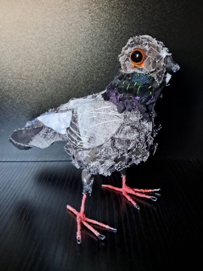Plush pigeon